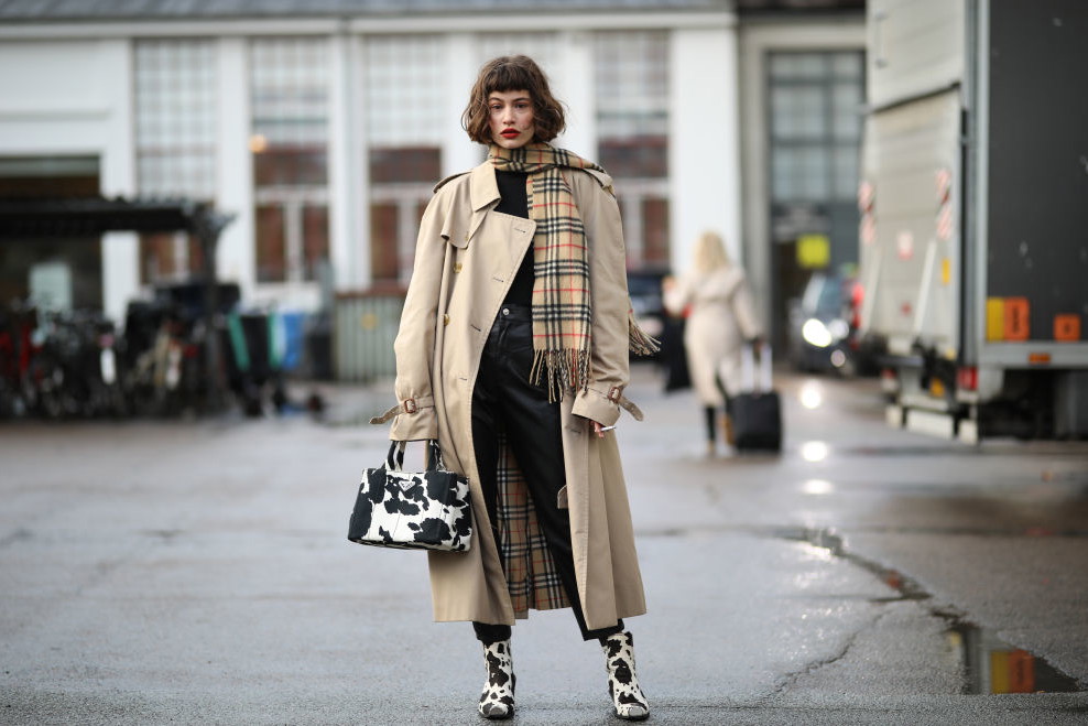 Burberry - street style