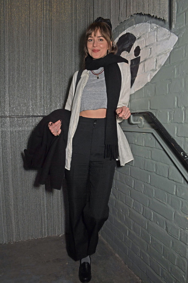 Dakota Johnson Attends The West End Production Of "Cabaret"