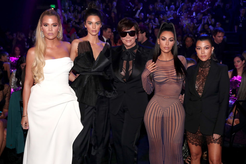 Kris Jenner z córkami (2018)