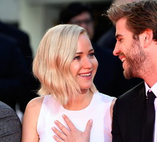 Jennifer Lawrence i Liam Hemsworth