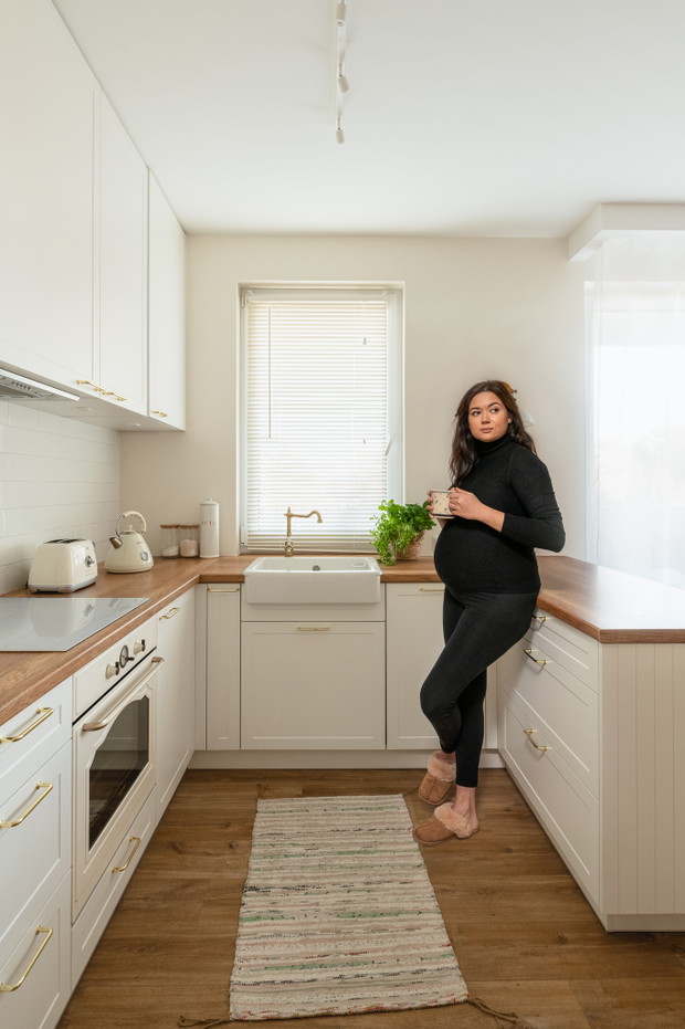 Mieszkanie na warszawskiej Białołęce, projekt: Aleksandra Bodaszewska Architekt Wnętrz OlArch