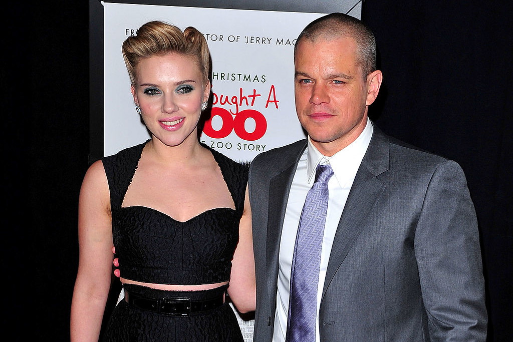 Matt Damon wspomina pocałunek ze Scarlett Johansson