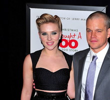 Matt Damon wspomina pocałunek ze Scarlett Johansson