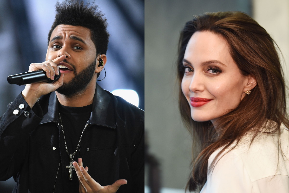 The Weeknd, Angelina Jolie