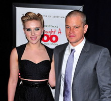 Matt Damon wspomina pocałunek ze Scarlett Johansson