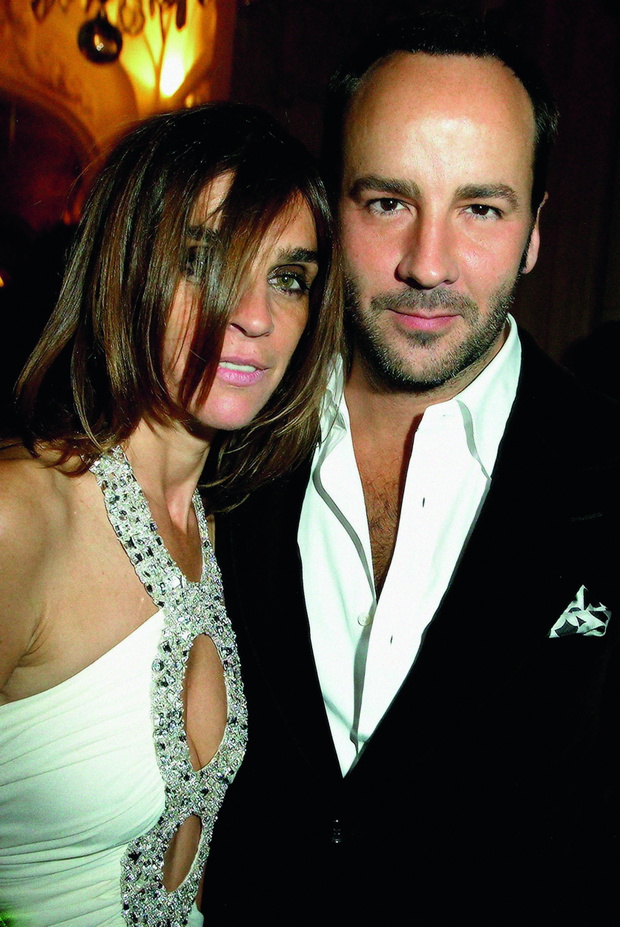 Carine Roitfeld ( obok Tom Ford)