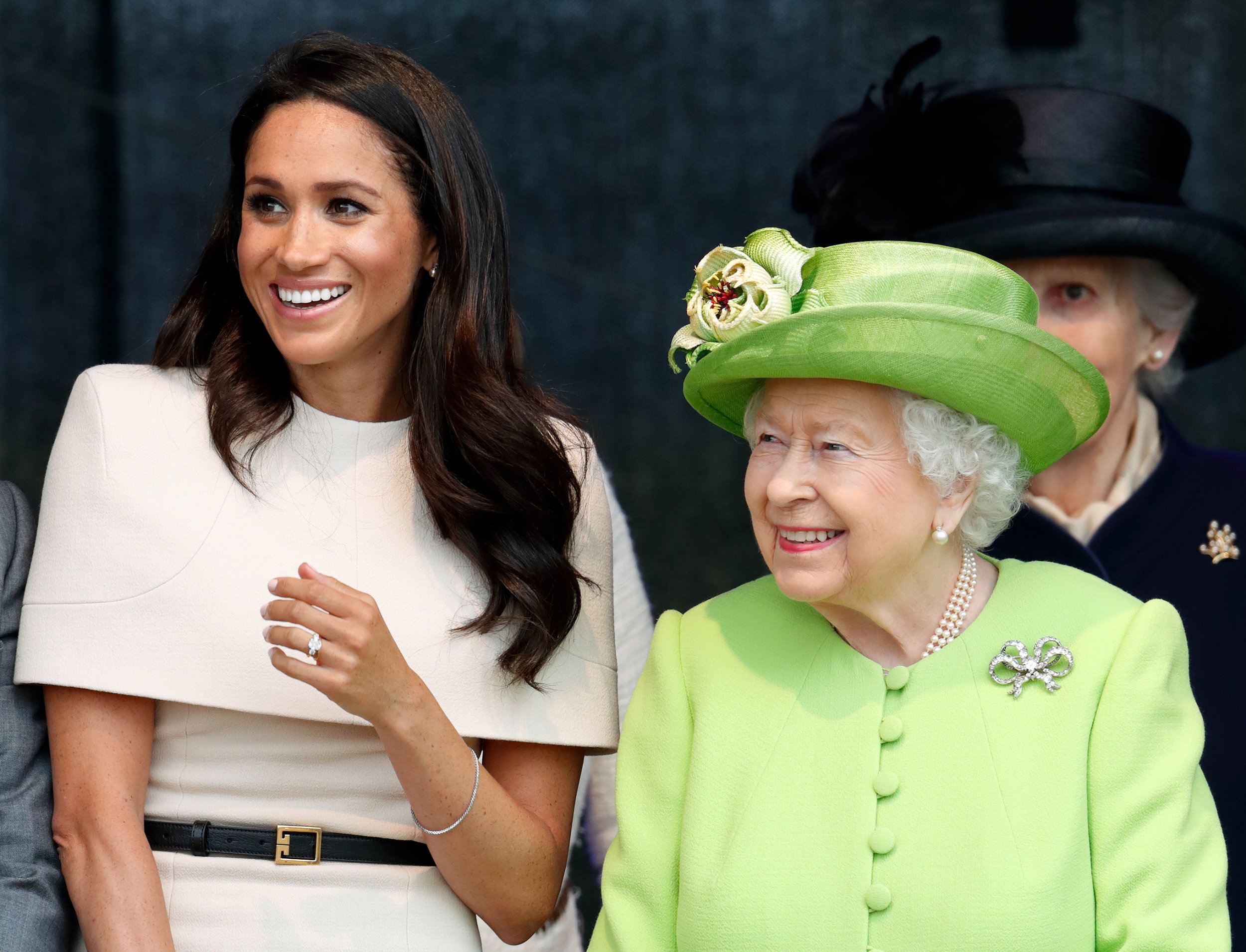 Meghan Markle i królowa Elżbieta II