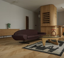 Penthouse na Starej Pradze, projekt: Loft Kolasiński