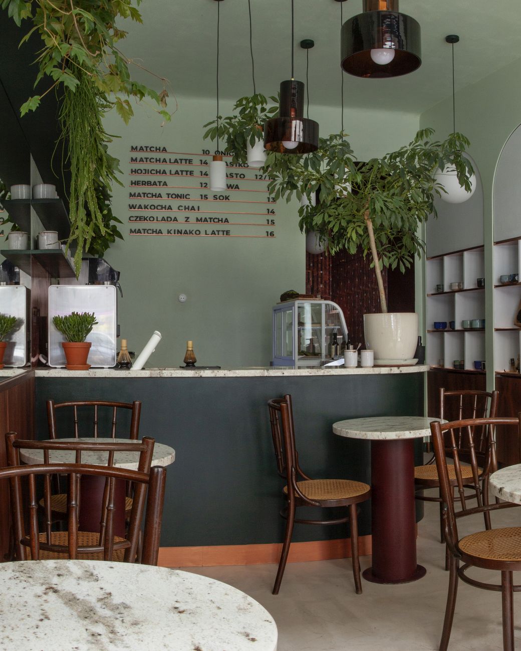 Moya Matcha Oleandrów, projekt: Julia Jankowska
