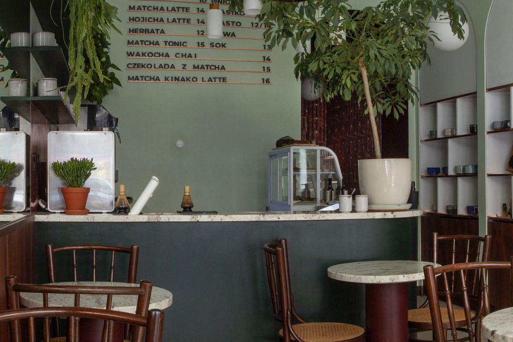 Moya Matcha Oleandrów, projekt: Julia Jankowska