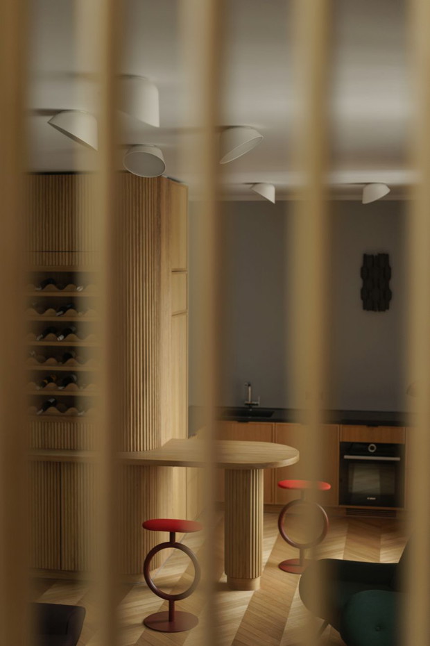 Penthouse na Starej Pradze, projekt: Loft Kolasiński