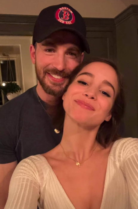 Chris Evans i Alba Baptista