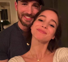 Chris Evans i Alba Baptista