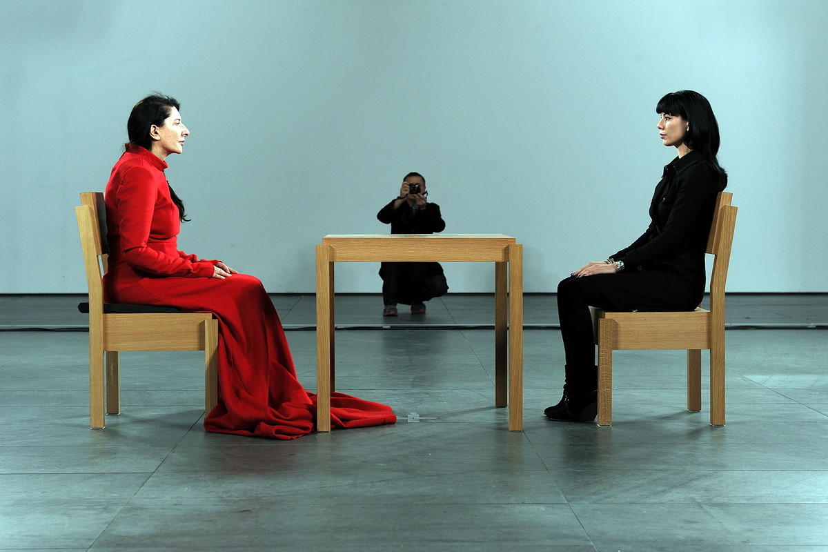 "The Artist is Present" Marina Abramović