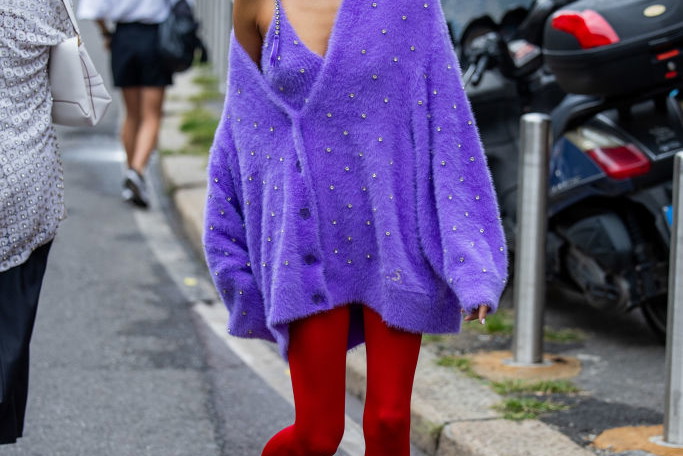 Street fashion Mediolan