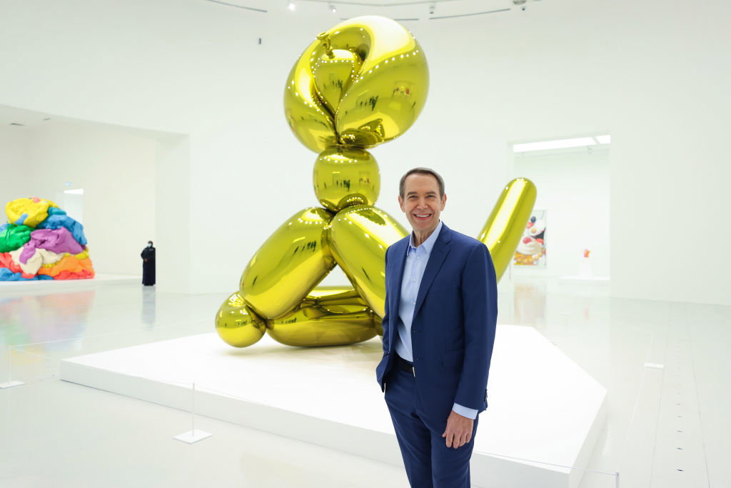 Jeff Koons na wystawie “Lost in America”