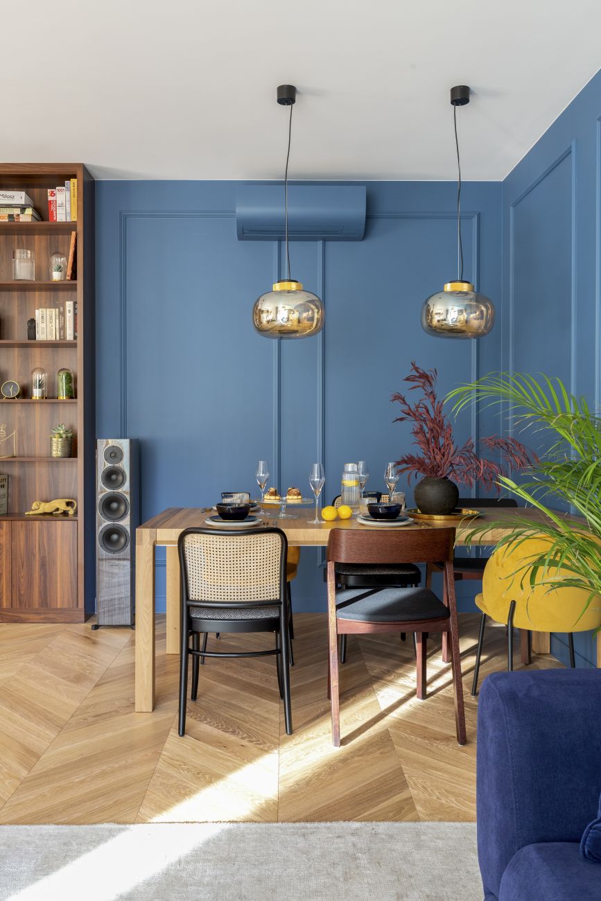 Apartament na Powiślu, projekt: Balicka Design