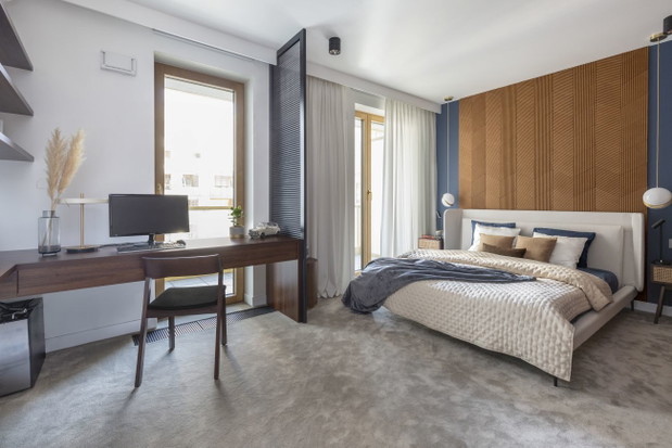 Apartament na Powiślu, projekt: Balicka Design