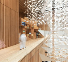 Wnętrza Polskiego Pawilonu na Expo 2020 Dubai