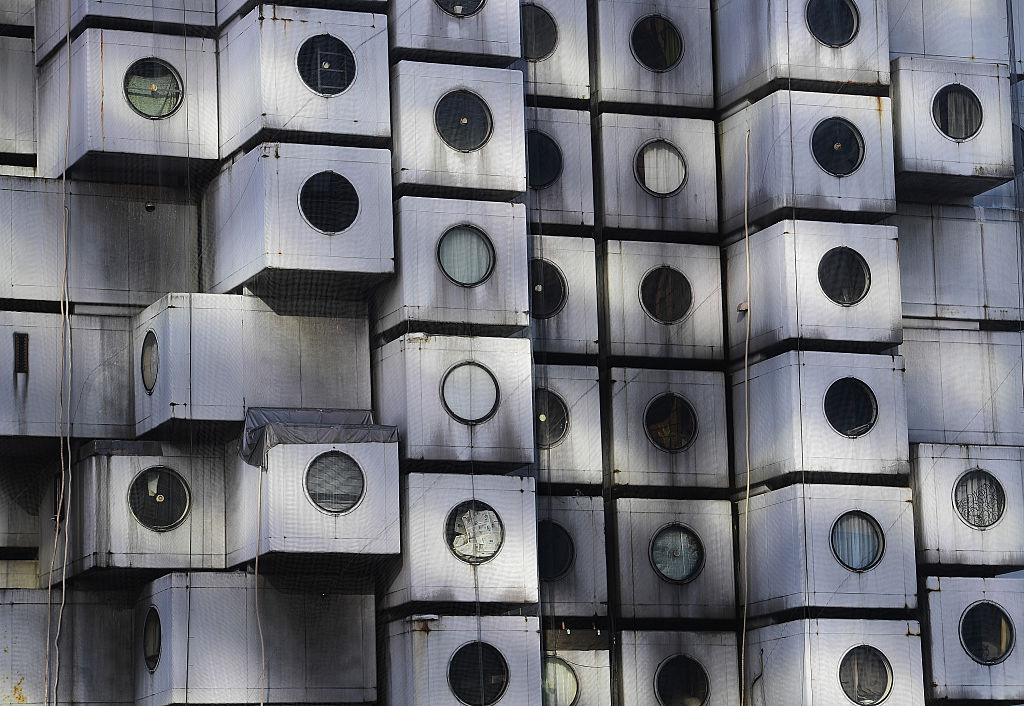 Nakagin Capsule Tower w Tokio