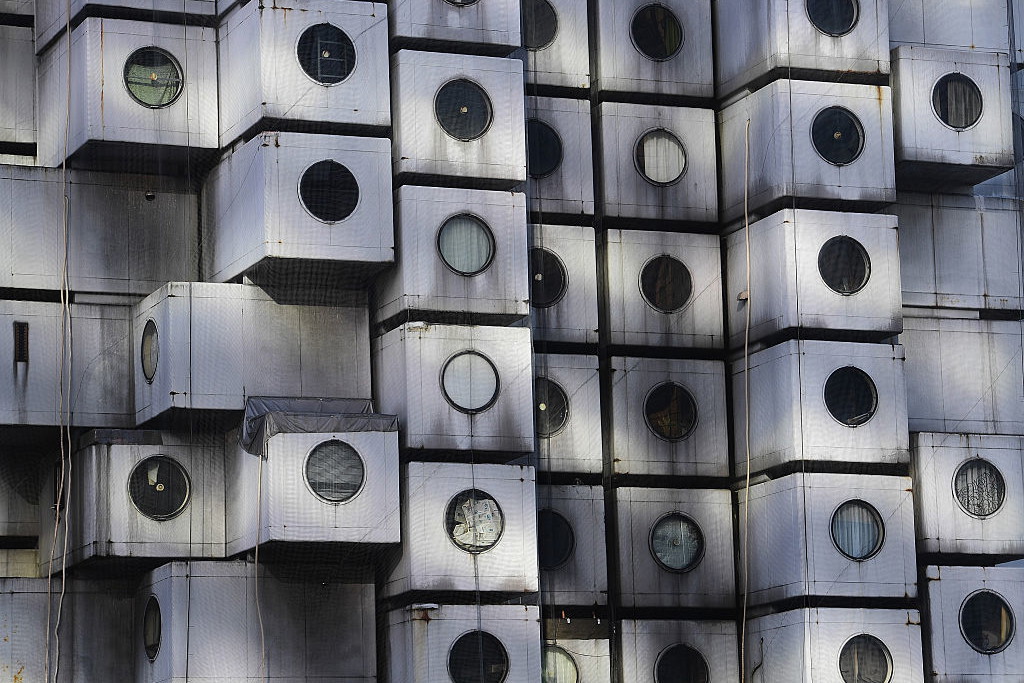 Nakagin Capsule Tower w Tokio