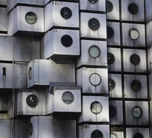 Nakagin Capsule Tower w Tokio