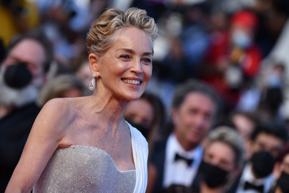 Sharon Stone na festiwalu w Cannes (2021)