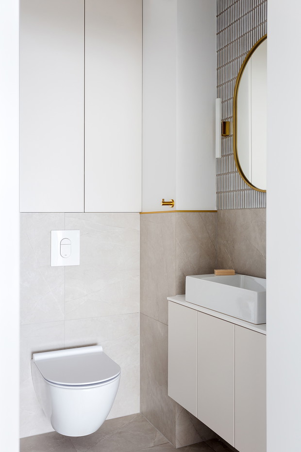 Mieszkanie na poznańskim Dębcu, projekt: Julia Bogdziewicz, Ania Bogdziewicz, Bogdziewicz Studio