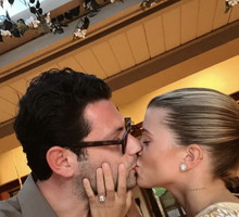 Sofia Richie z narzeczonym Elliotem Graingem