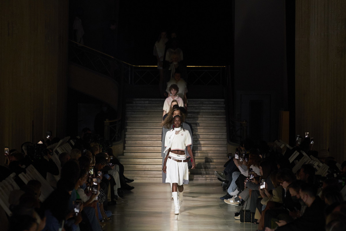 Preppy style: wybieg Miu Miu