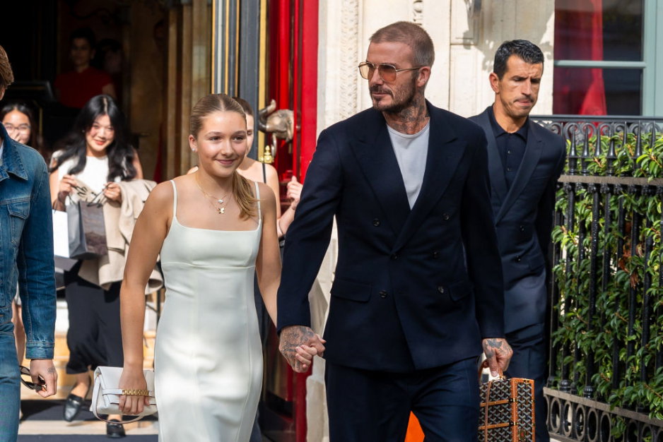 David i Harper Beckham