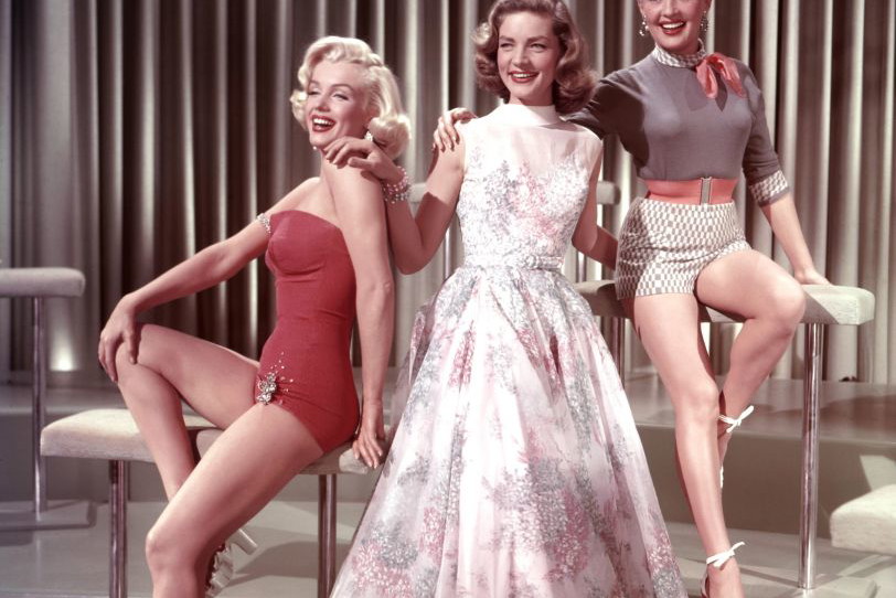 Marilyn Monroe, Lauren Bacall i Betty Grable