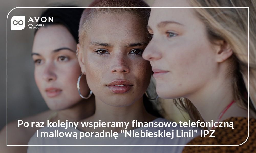 Avon ponownie wspiera „Niebieską Linię”