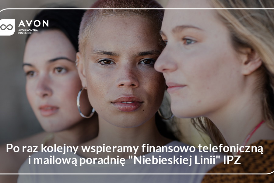 Avon ponownie wspiera „Niebieską Linię”