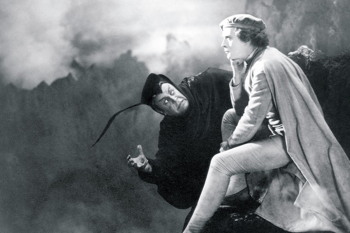 Kadr z filmu „Faust” (1926)