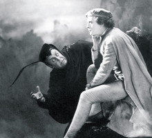 Kadr z filmu „Faust” (1926)