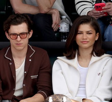 Zendaya i Tom Holland na meczu Igi Świątek w Indian Wells. Wbrew plotkom miłość kwitnie