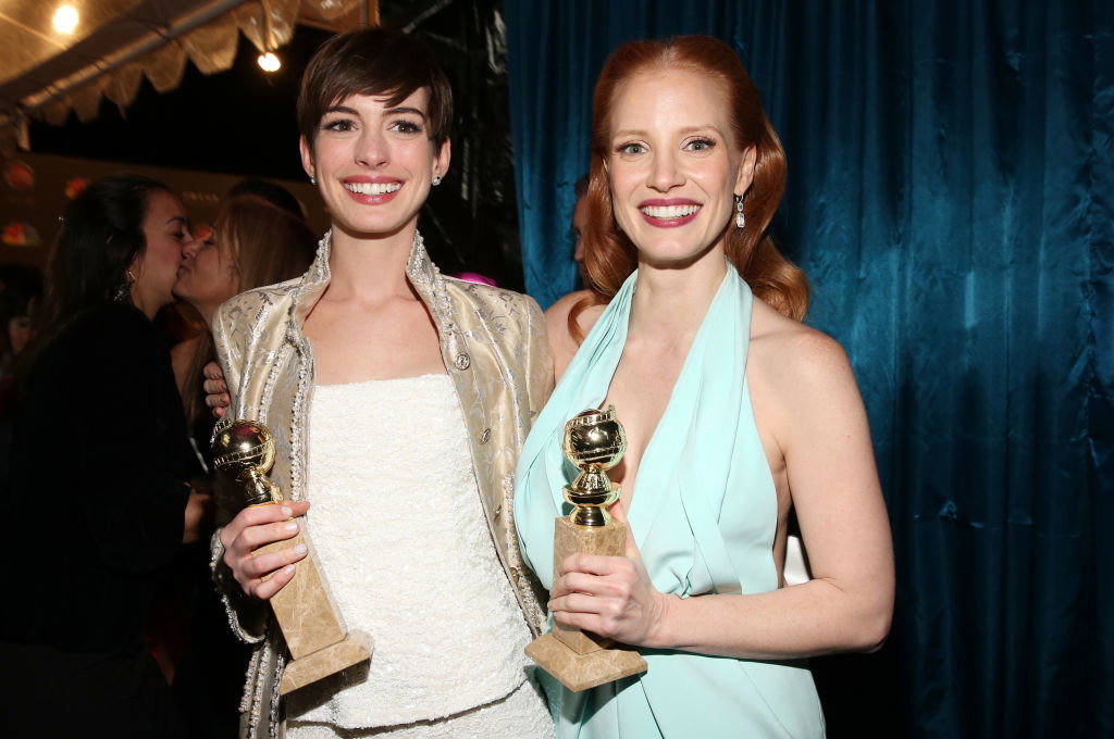 Anne Hathaway i Jessica Chastain