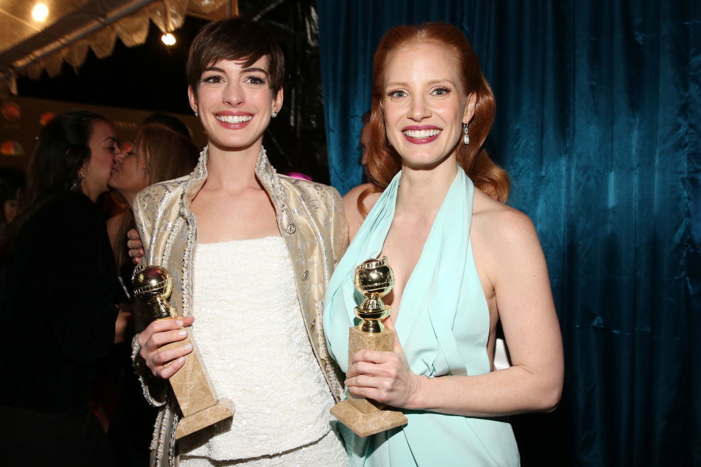Anne Hathaway i Jessica Chastain