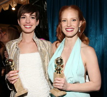 Anne Hathaway i Jessica Chastain