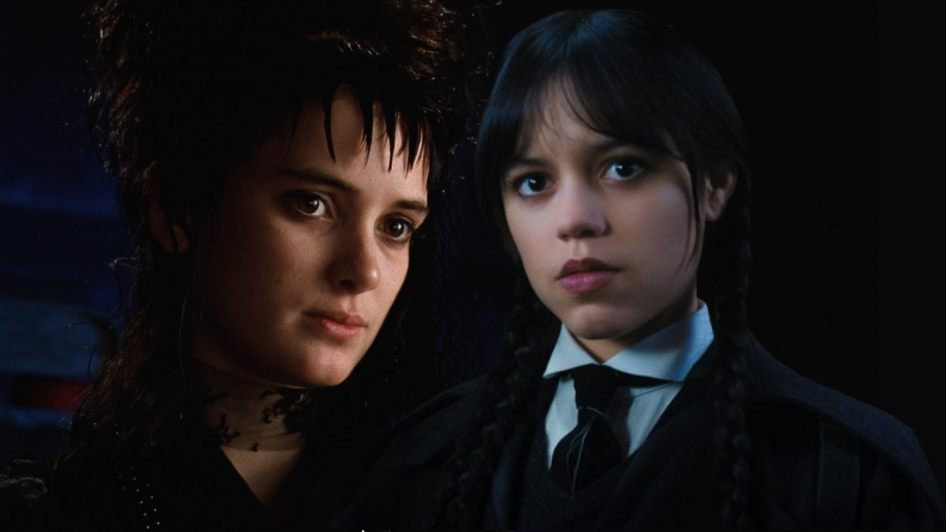 Winona Ryder w "Soku z żuka" i Jenna Ortega w "Wednesday"