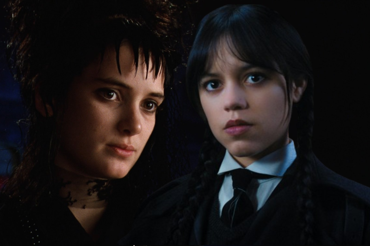 Winona Ryder w "Soku z żuka" i Jenna Ortega w "Wednesday"