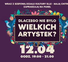 dlaczego nie było wielkch artystek