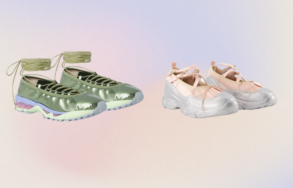 Ballet sneakers