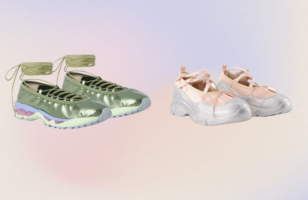 Ballet sneakers