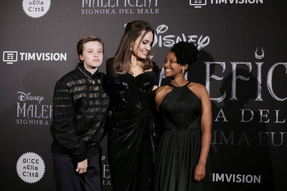 Shiloh Jolie-Pitt, Angelina Jolie i Zahara Jolie-Pitt