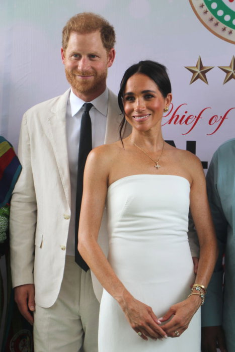 Meghan Markle podczas wizyty w Nigerii