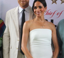 Meghan Markle podczas wizyty w Nigerii