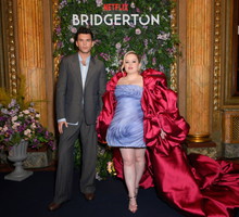 Nicola Coughlan Luke Newton Bridgerton