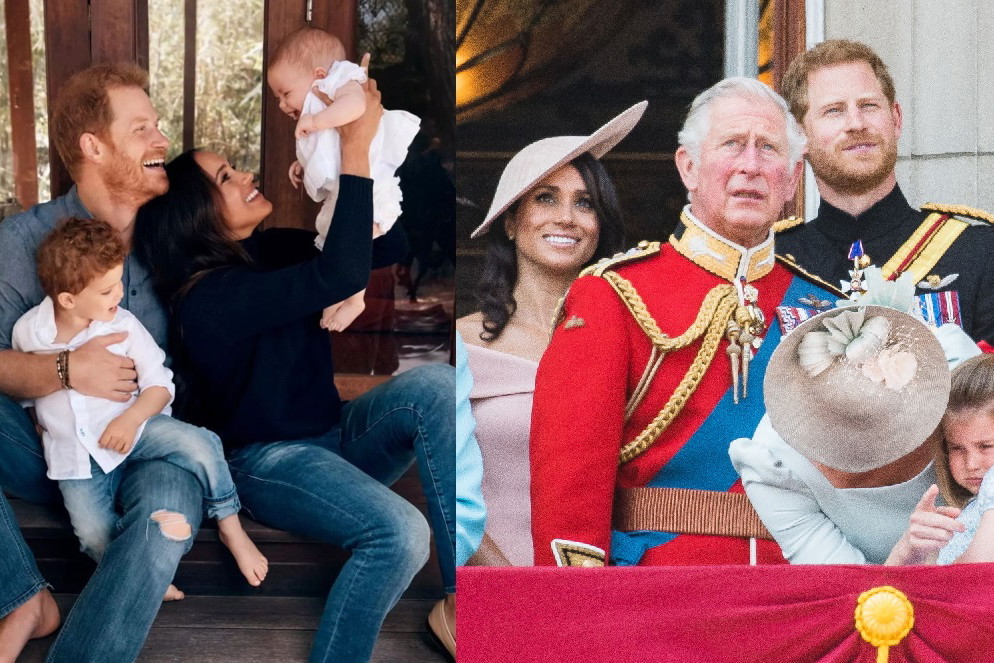 Król Karol podjął decyzję w sprawie dzieci Harry'ego i Meghan